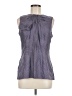 BCBGMAXAZRIA 100% Silk Gray Blouse Size M - photo 1