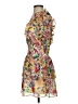 Walter Baker 100% Polyester Print Yellow Cocktail Dress Size XS - photo 5