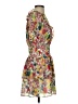 Walter Baker 100% Polyester Print Yellow Cocktail Dress Size XS - photo 4