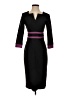 Diva Color Block Black Cocktail Dress Size S - photo 1
