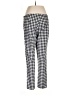 Le Chateau Checkered-gingham Black Casual Pants Size 8 - photo 2