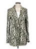 Re:named 100% Polyester Animal Print Ivory Blazer Size S - photo 1
