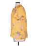 Harve Benard Yellow Short Sleeve Blouse Size 1X - photo 5
