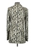 Re:named 100% Polyester Animal Print Ivory Blazer Size S - photo 2