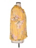 Harve Benard Yellow Short Sleeve Blouse Size 1X - photo 4