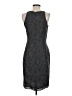 Harold's Graphic Gray Cocktail Dress Size 4 - photo 2