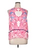 Lilly Pulitzer 100% Silk Pink Sleeveless Silk Top Size XL - photo 1
