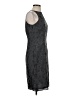 Harold's Graphic Gray Cocktail Dress Size 4 - photo 4