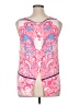 Lilly Pulitzer 100% Silk Pink Sleeveless Silk Top Size XL - photo 2