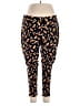 Terra & Sky Print Gold Casual Pants Size 2X - photo 1