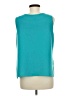 Emmelle Teal Sleeveless Blouse Size M - photo 2