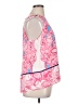 Lilly Pulitzer 100% Silk Pink Sleeveless Silk Top Size XL - photo 4