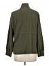 Calvin Klein Solid Green Jacket Size M (petite) - photo 2