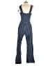 RACHEL Rachel Roy Stripes Blue Jumpsuit Size 6 - photo 2