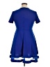 Shein Solid Blue Casual Dress Size XL - photo 2