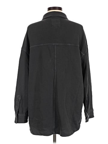 Aerie Long Sleeve Button-Down Shirt (view 2)