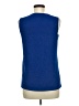 Kasper Blue Sleeveless Top Size M - photo 2