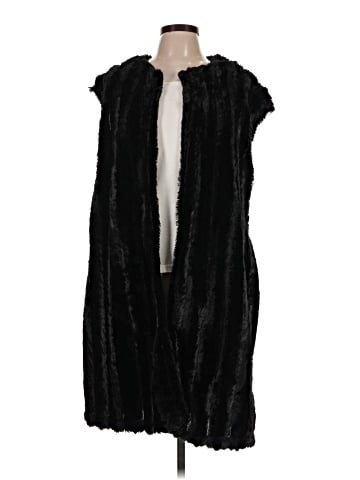 Slinky Brand Faux Fur Vest (view 1)