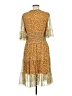 Max Studio Paisley Yellow Cocktail Dress Size M - photo 2