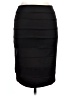 Avenue Solid Black Formal Skirt Size L - photo 2