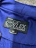 Alex Evenings Paisley Solid Blue Blazer Size 8 Petite - photo 6