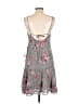 Katia Rae 100% Polyester Floral Gray Casual Dress Size L - photo 2