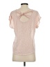 Tulle Pink Short Sleeve Top Size XS - photo 2