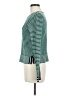 Jigsaw Stripes Green Turtleneck Sweater Size M - photo 5