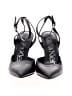 Calvin Klein 100% Leather Black Heels Size 6 - photo 2