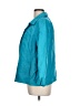 Talbots 100% Linen Solid Teal Jacket Size L - photo 5