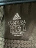 Adidas 100% Polyester Black Track Pants Size L (youth) - photo 3