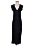FRAME Solid Black Casual Dress Size S - photo 1