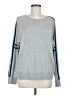 360 Sweater 100% Cotton Gray Pullover Sweater Size M - photo 1