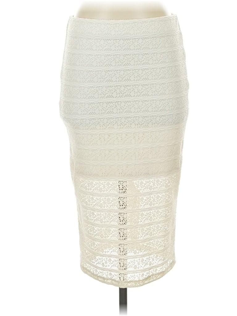 Pre-owned Soulmates Formal Skirt In Ivory