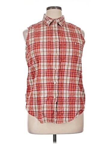 Cabin Creek Sleeveless Button-Down Shirt (view 1)