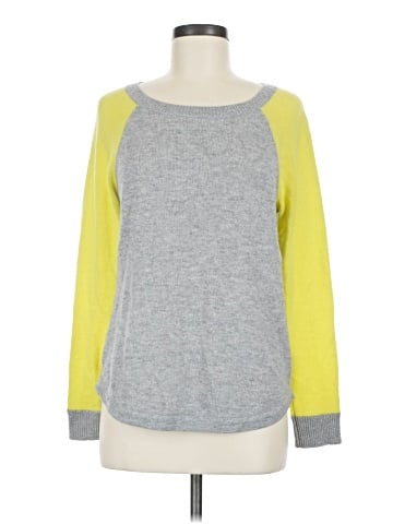 Aqua Cashmere Pullover Sweater (view 1)