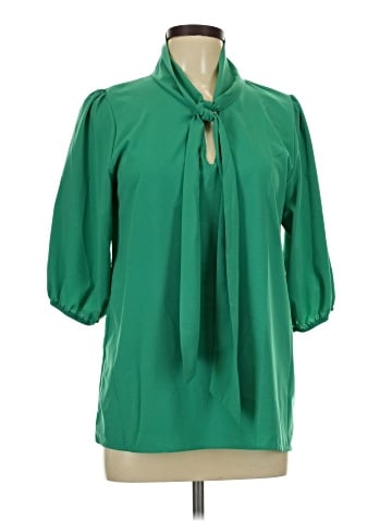 Everly 3/4 Sleeve Blouse (view 1)