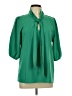 Everly Green 3/4 Sleeve Blouse Size L - photo 1