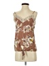 Jody California 100% Polyester Brown Sleeveless Blouse Size S - photo 1