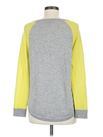 Aqua Cashmere Pullover Sweater (view 2)