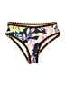 Unbranded Print Black Swimsuit Bottoms Size M - photo 1