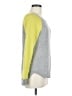 Aqua 100% Cashmere Color Block Gray Cashmere Pullover Sweater Size M - photo 4