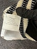 Michael Kors Collection 100% Wool Stripes Silver Black Wool Pullover Sweater Size S - photo 8