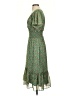 Max Studio 100% Polyester Paisley Green Casual Dress Size XXS (estimated) - photo 5