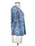 Viereck Blue Short Sleeve Blouse Size XS - photo 4