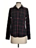 Faherty Plaid Black Long Sleeve Blouse Size S - photo 1
