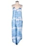 Raviya 100% Rayon Tie-dye Blue Jumpsuit Size S - photo 1