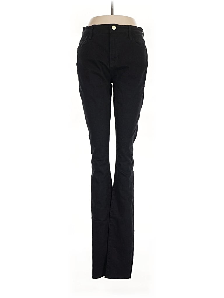 Pre-owned Frame Jeans In Black