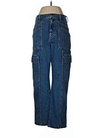 Madewell The '90s Straight Utility Jean in Densmore Wash (view 1)