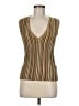 Veronica Beard Brown Sweater Vest Size M - photo 1